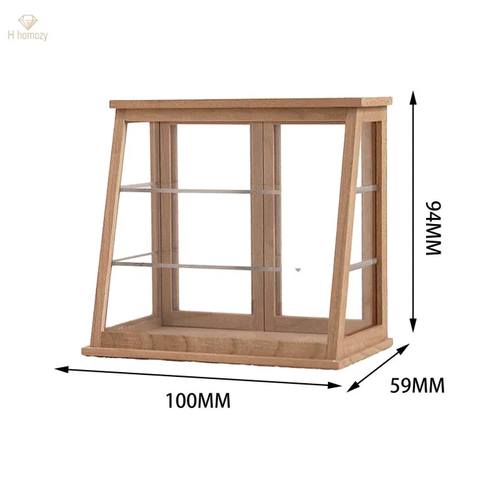 Miniature%20Bakery%20Case%201/12%20Clear%20Doll%20House%20Cakes%20Cabinet%20Ornaments%20-%20Image%203