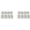 LKPCIGCXM 1 Inch Blind Brackets White Profile Box Mounting Bracket Window Blinds Headrail Bracket (16).