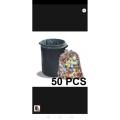 Clear (30" ×20") 50 PCS Trash Bag/Poly Bag/Garbage Bag/Moyla Felar Bag/Polibag.. 