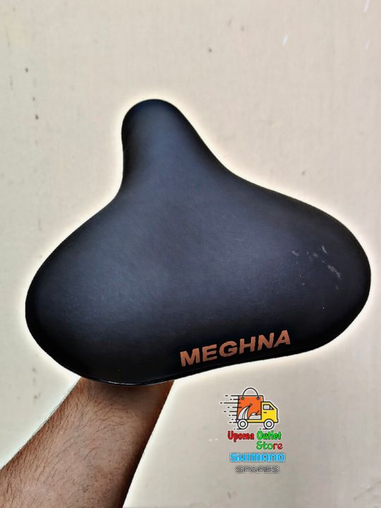 MTB Mountain Cycle Comfortable Spring Seat Black Cushion Soft Bicycle Seat Upoma Outlet Store