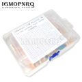 130 Value X 10Pcs 1% Metal Film Resistor 1/2W 0.5W Combo Pack Kit Bulk Resistor Combo Kit Box 1300PCS/Set. 