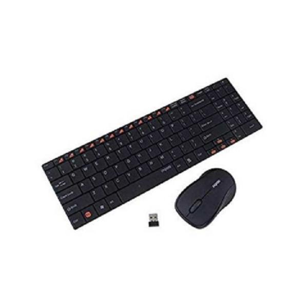 Keyboard+Mouse Rapoo Wireless 9060 Metal