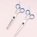 Hairdressing Scissors 6 Japan Stainless Thinning Shears Hair Cutting Scissors Styling Hair Shear Haircut Set Dropshipping C1000.