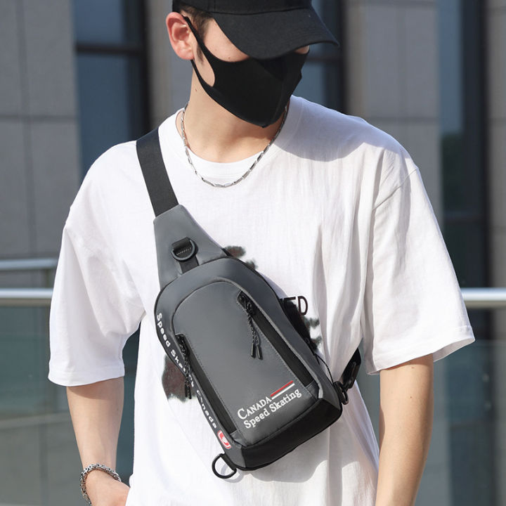 Shengxilu%20Men's%20Bag%20Wholesale%20Men's%20Small%20Shoulder%20Bag%20Cross%20Border%20New%20Men's%20Chest%20Bag%20Simple%20and%20Fashionable%20One%20Shoulder%20Crossbody%20Bag%20-%20Image%202