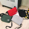 Men's Fashionable Oxford Cloth Messenger Bag Japanese Style Simple Retro Shoulder Bag Messenger Bag Artistic Student Shoulder Bag Small Bag. 