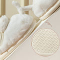 Cat Slippers Women Home Furry Slippers Winter Warm Slippers Indoor Floor Kawaii Floor Shoes Cat Funny Gift Couple Plush Slippers. 