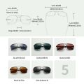 GCV 2021 Brand Classic Pilot Square Polarized Sunglasses Metal Frame Men's Driving Male Sun Glasses Eyewear UV Blocking Luxury. 