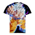 2023 Summer European And American Style Japanese Anime Characters Dragon Ball 3dt Shirt Men And Women With Short Sleeves. 