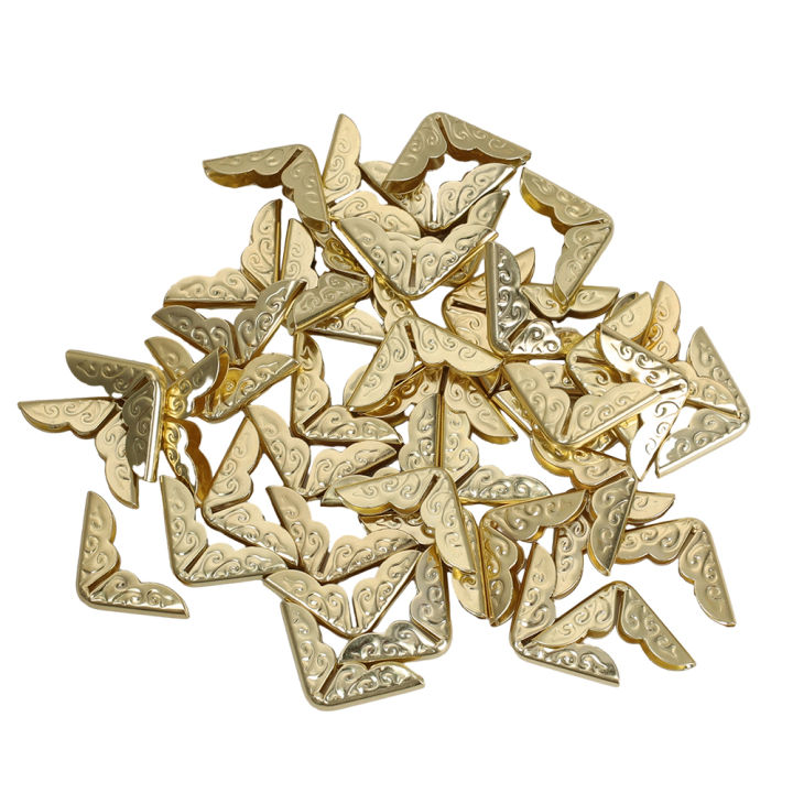 50pcs%20Book%20Photo%20Frame%20Notebook%20Antique%20Decorative%20Protective%20Corner%20-%20Image%209