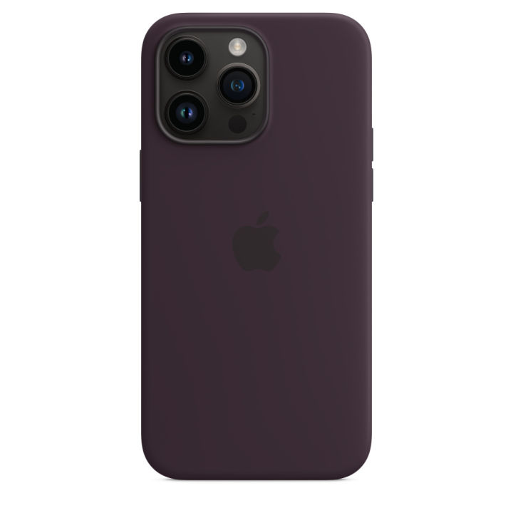 For%20Apple%20iPhone%2014%20Pro%20Silicone%20Case%20with%20MagSafe%20-%20Elderberry,%20Silky,%20Soft-touch%20finish%20-%20Image%206
