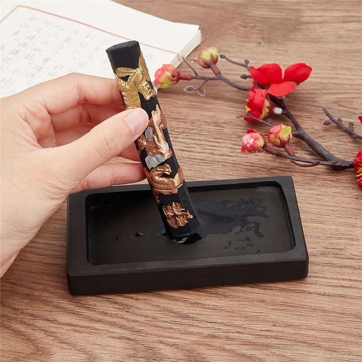 Chinese%20Calligraphy%20Rectangle%20Dragon%20Phoenix%20Pattern%20Sets%20Traditional%20Chinese%20Ink%20Stones%20+Ink%20Stick%201Set%20-%20Image%205