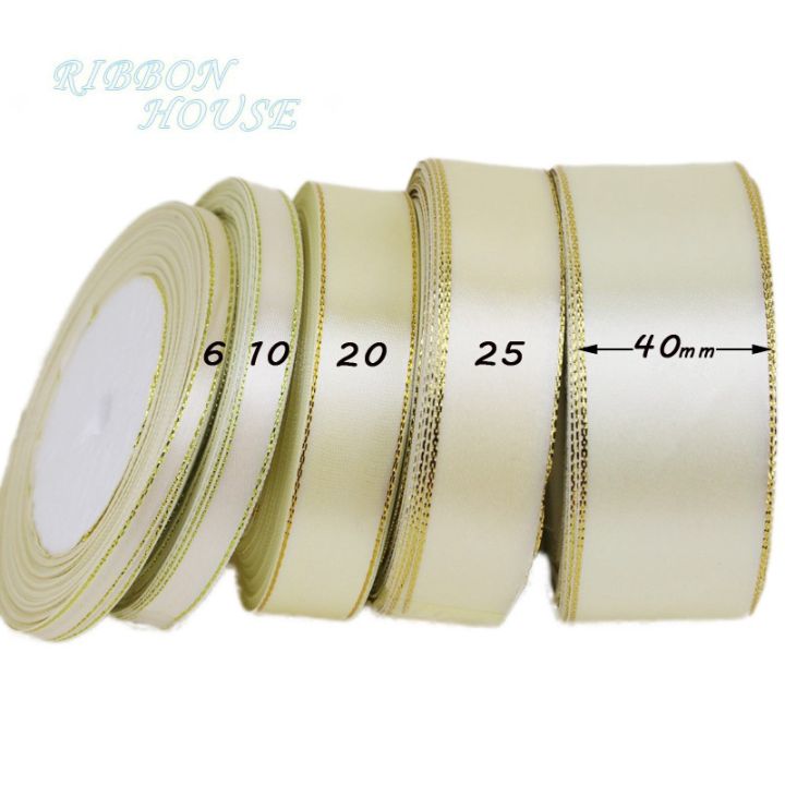 (25%20yards/lot)%20Cream%20White%20Gold%20Edge%20Ribbon%20high%20quality%20satin%20ribbons%20gift%20packaging%20ribbons%20-%20Image%203