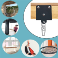 【Get the Perfect Fit】 Heavy Duty Boxing Bag Holder Wall Mount Training Sandbag Hook 360° Rotating Ceiling Mount Beam Hook. 