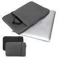 【The road to happiness Store】14 Portable Business Slim Laptop Sleeve Case Envelope Protective Shockproof Brushed Bag with Business Bag.