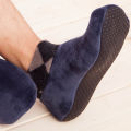 Winter Warm Thicken Slipper Floor Socks Men Soft Short Socks Soft Fleece Socks Solid Color Home Bed Sock Non Slip Men Women 양말.