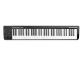 M-Audio Keystation 61 MK3 | Compact Semi-Weighted 61-Key USB-Powered MIDI Keyboard Controller with Assignable Controls, Pitch / Modulation Wheels and Software Production Suite included.