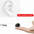Invisible Earphones Mini Headphones Bluetooth TWS Wireless Touch Gaming NFC Semi-In-Ear Earbuds Noise Reduction Sports Headset. 