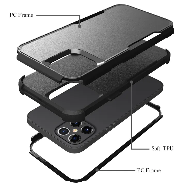 Fashion%20PC%20Frame%20Soft%20TPU%20Edge%20Combo%20Hybrid%20Shockproof%20Phone%20Case%20Back%20Cover%20For%20iphone%20X/XS%20&%20iphone%20XR%20-%20Image%206