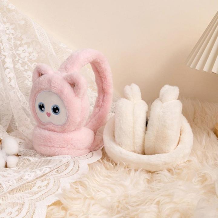 Autumn%20Winter%20Warm%20Ear%20Muffs%20Cute%20Cartoon%20Fox%20Shape%20Lovely%20Plush%20Earmuff%20Women%20Girls%20Boys%20Sports%20Ear%20Protection%20Warmer%20Earlap%20-%20Image%202