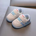 Walking Spring Autumn New Soft Sole Single Shoe Sports Baby Breathable Little White Shoes for Boys and Girls.