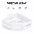 1 Pcs China Shower Rack Shelf Bathroom Corner Storage Organiser Basket Shelf Tidy.