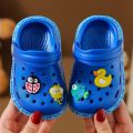 Children's Shoes Summer Kids Hole Shoes Outside Wear Beach Non Slip Soft Soled Boys Slippers Girls Baby Cartoon Sandals.