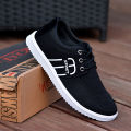 Hot Men's Brand Canvas Shoes Lightweight Sneakers Autumn Men Breathable Vulcanized Shoe Lace Up Work Footwear Man Drive Shoe KEEMEEUYZO. 