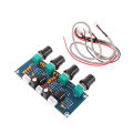 XH-A901 NE5532 Tone Board Preamp Pre-amp With Treble Bass Volume Adjustment Pre-amplifier Tone Controller Hudduo.