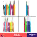 Crochet Hook Set | Different Sizes of Crochet Aluminum Hooks and Various Crocheting Size | Crocheting Set for Beginners and Experienced Crocheters.