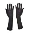 Hand socks for women Muslim hijab gloves and hat muja for girls black colour.