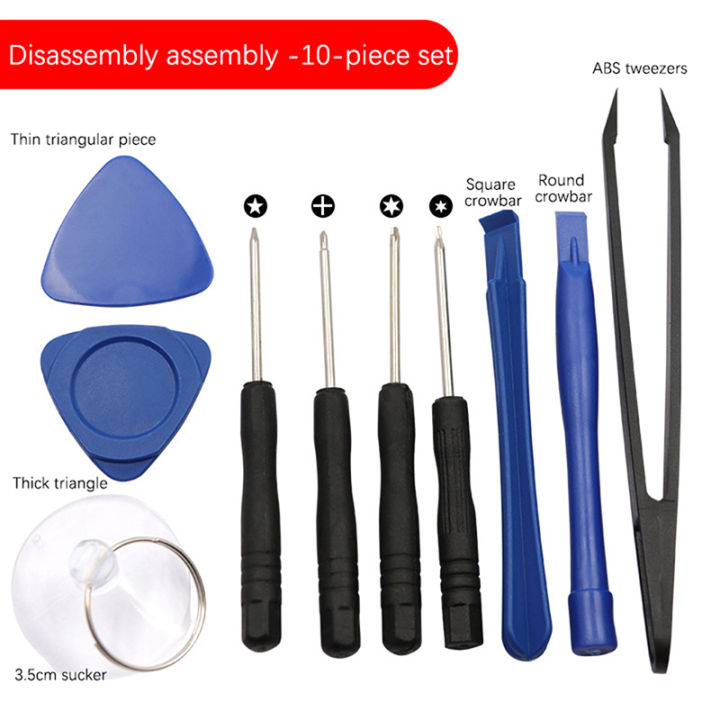 10Pcs/Set Mobile Phone Repair Tools Opening Screwdriver Set for Phones Laptop Computer Disassemble Hand Tool Kit Gonghpng
