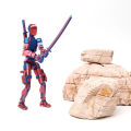 MoupBoi 3D Printed Action Figure Titan 13 Action Figure Articulate Movable Dummy Doll Diy Assembly Toy for Stop Motion Animation Dummy.