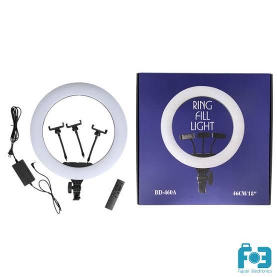 BD-460D%20,18"%20Ring%20Light%20Photography,%20Live%20Broadcasting%20and%20Self-portrait%20with%20Tripod%20stand%20for%20Smartph...%20-%20Image%204