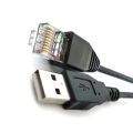 USB To RJ50 Console Cable AP9827 for APC Smart UPS 940-0127B 940-127C 940-0127E with Molded Strain Relief Boot,1.8M. 
