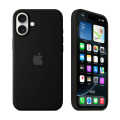For apple iPhone 16 6.1" 2024 Soft Liquid Stylish Rainbow Silicone Back Cover Case Phone Back Cover. 