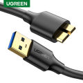 UGREEN Micro USB 3.0 Cable USB 3.0 Type A Male to Micro B Cord for Samsung Galaxy S5, Note 3, Camera, Hard Drive and More. 
