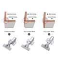 20 Piece Cabinet Hinges Stainless Steel Cupboard Door Hinge Hydraulic Buffer Damper Soft Close Kitchen Furniture Full/Half/Embed.