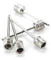 Sports Inflating Needle Pin Nozzle Football Basketball Ball Air Pump 1 PCS.