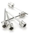 Sports Inflating Needle Pin Nozzle Football Basketball Ball Air Pump 1 PCS. 
