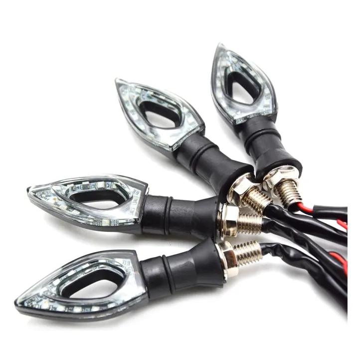 For GSF650 GSF1000 GSR 600 750 GSR750 GSR1000 Motor LED Turn Signal Light 12 Led Indicator Light Light Bike Lamp