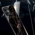 For Tecno Spark 20C Case Fashion Marble Tempered Glass Protector Soft Frame Silicon Cover For Tecno Spark 20C Back Cover Phone Cases. 