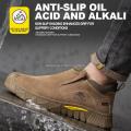 Welder Safety Shoes Anti Smash Puncture Proof Work Safety Boots Men kevlar anti shoes Comfortable Wear-Resistant Work Shoes men BunnyGarden.