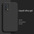 Olige Case For OPPO A95 Case Liquid Silicone Matte Shockproof Camera Protiction Soft Phone Cover. 