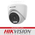 Hikvision 2MP Smart Hybrid Light Audio Fixed Turret Dome Camera. 