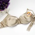 Pure Silk Women Bra Thin Health Care Underwear Bra Padded 100% Mulberry Silk Solid Bras 75 80 85 90 95 B. 