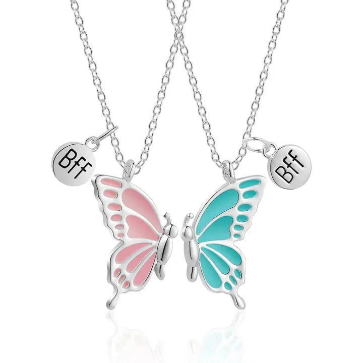 2PCS%20Best%20Friend%20Butterfly%20Necklaces%20BFF%20Friendship%20Necklace%20for%202%20Girls%20Lover%20Couple%20Necklace%20Long%20Distance%20Birthday%20Gifts%20-%20Image%204