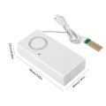 Water Leakage Alarm Detector 120dB Water Alarm Leak Sensor Detection Flood Alert Overflow Home Security Alarm System.