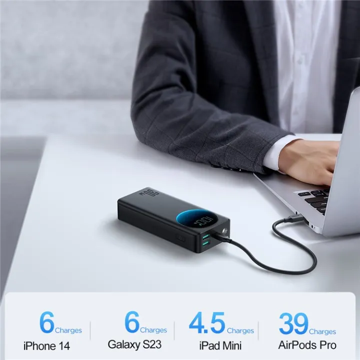 Joyroom%20JR-PBF03%2030000mAh%20Portable%20Power%20Bank%20Digital%20Display%20PD%2030W%20Fast%20Charging%20Charger%20With%20Flashlight%20-%20Image%205