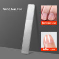 1Pcs Nano Glass Nail File Buffing Natural Nail Files Crystal Nail Shiner Buffer Polisher Clear Art Manicure For Natural Nails MIRRORRR. 