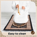 Muslim Prayer Rug, Islamic Prayer Rug Muslim Prayer Mat Eid Traditional Janamaz Sajadah Soft Islamic Set Rug Mat. 